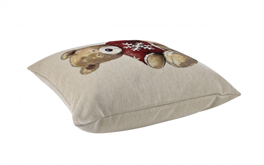 Poszewka dekoracyjna 45x45 cm Miś Gobelinowa Premium Zamek