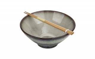 Salaterka 1L Ramen Ombres Deep Blue + pałeczki