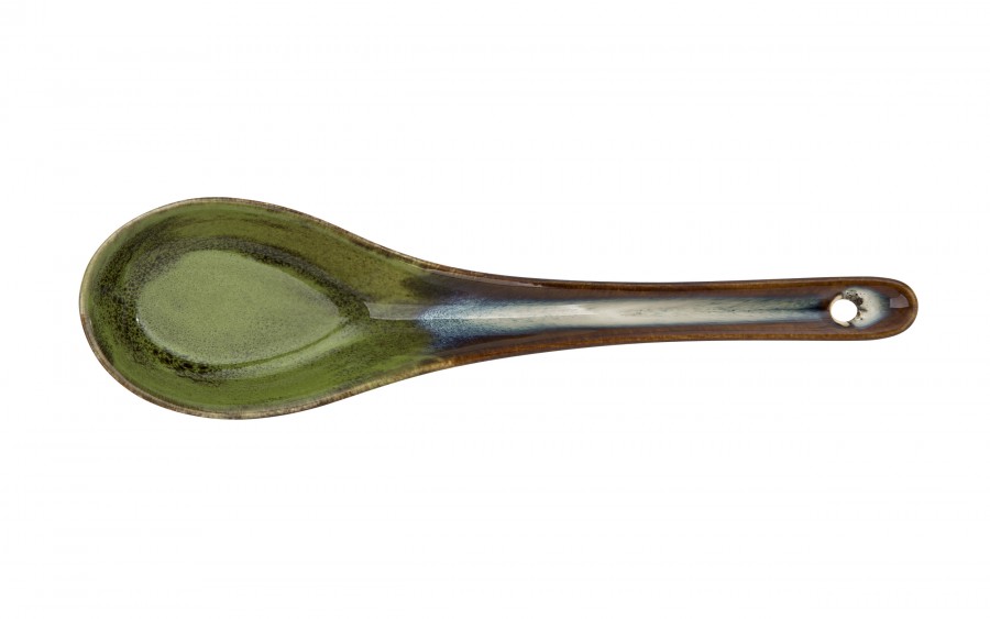 Łyżka ceramiczna 16 cm Ramen Ombres Green