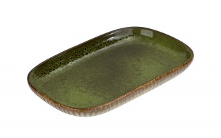 Półmisek prostokątny 19 cm Ombres Green