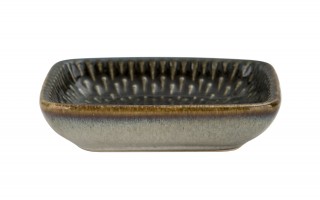 Miska prostokątna ceramiczna 8 cm Ombres Blue