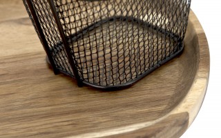 Koszyk do serwowania frytek czarny MPLCo