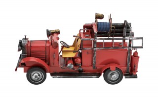 Ozdoba metalowa Replika wozu strażackiego 53799