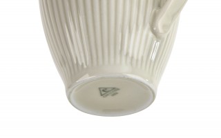 Kubek porcelanowy 420 ml Dalia Kremowa