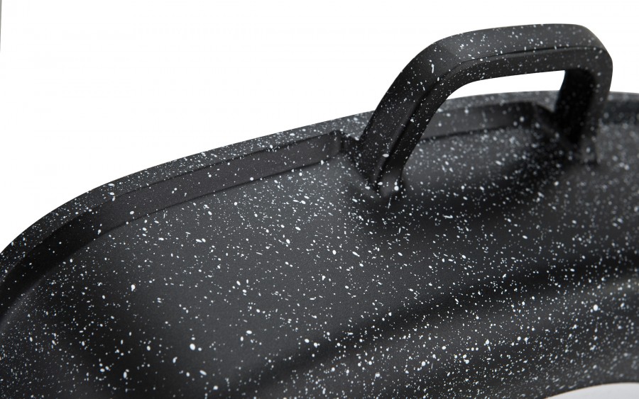 Brytfanna z pokrywką 28cm x 28 cm Crispy Induction Natura