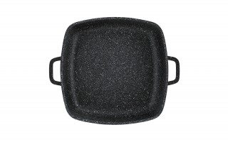 Brytfanna z pokrywką 28cm x 28 cm Crispy Induction Natura