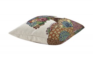 Poszewka dekoracyjna 45x45 cm Drzewo Mandala Gobelinowa Premium