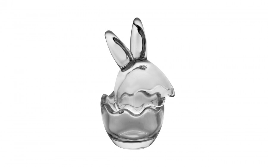 Pojemnik szklany jajko Wielkanocne 11,5 cm Małe