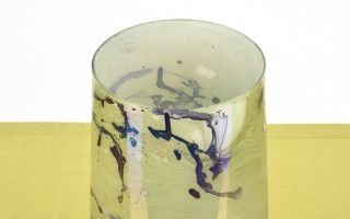 Wazon szklany kolorowa tuba