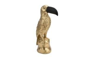 Figurka złoty tukan