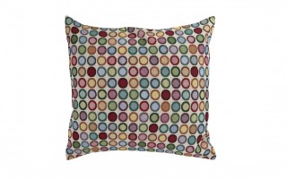 Poszewka dekoracyjna 45x45 cm Geo Kółka 003 Gobelinowa Premium