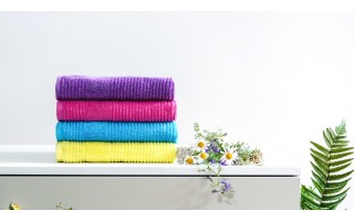 Ręcznik bawełniany 30x50 cm Tomorrow 139 Electric Yellow biodegradowalny