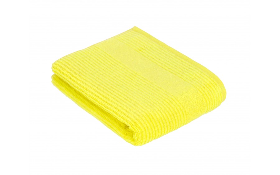 Ręcznik bawełniany 67x140 cm Tomorrow 139 Electric Yellow biodegradowalny