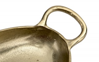 Taca metalowa dekoracyjna 50x17 cm złota