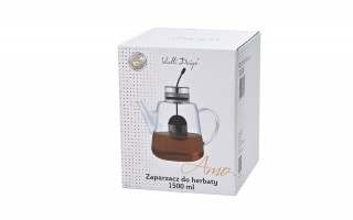 Zaparzacz do herbaty Amo czarny 1500 ml 23826