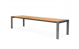 Stół ogrodowy rozkładany RIALTO 265 cm Tek/antracyt