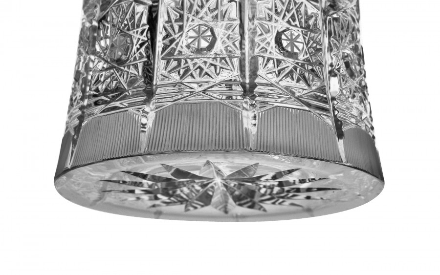 Wazon kryształowy 30,5 cm gwiazdki Bohemia Hand Made