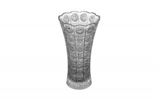 Wazon kryształowy 30,5 cm gwiazdki Bohemia Hand Made
