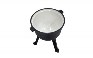 Kociołek żeliwny myśliwski Iron 8 L emaliowany