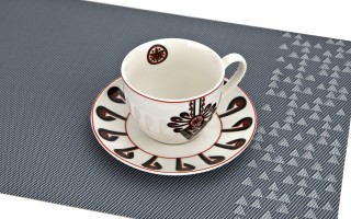 Filiżanka porcelanowa 250 ml + spodek Parzenica