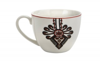 Filiżanka porcelanowa 250 ml + spodek Parzenica