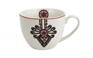 Filiżanka porcelanowa 250 ml + spodek Parzenica