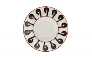 Zestaw 2 filiżanek do espresso 90 ml + spodki Parzenica