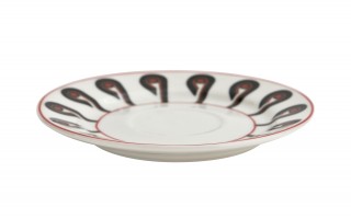 Zestaw 2 filiżanek do espresso 90 ml + spodki Parzenica