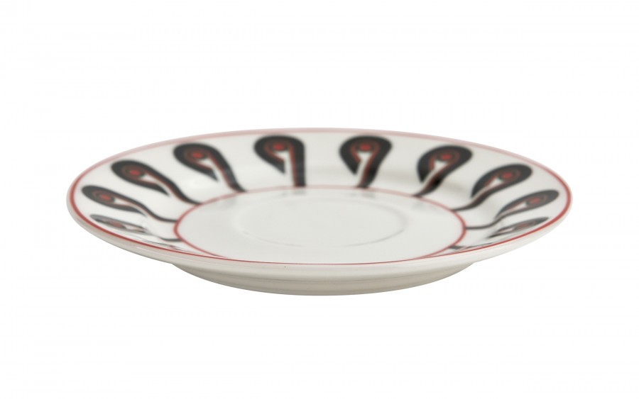 Zestaw 2 filiżanek do espresso 90 ml + spodki Parzenica