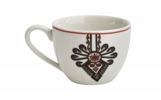 Zestaw 2 filiżanek do espresso 90 ml + spodki Parzenica