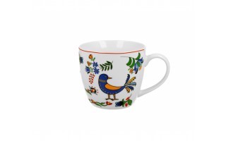 Kubek porcelanowy 460 ml Ptaszek Kaszubski