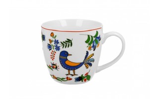 Kubek porcelanowy 460 ml Ptaszek Kaszubski