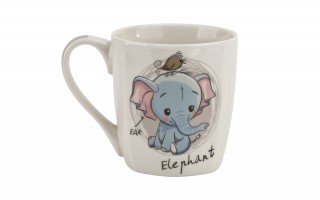 Kubek porcelanowy 300 ml Coco Elephant