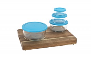 Zestaw 4 misek na żywność Miranda