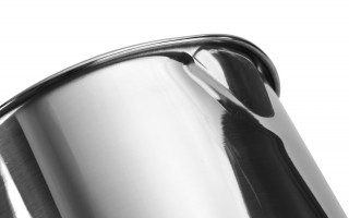 Garnek do mleka z pokrywką stalowy Tadar Bahama 1,2 l