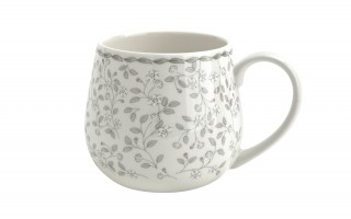 Kubek porcelanowy 440 ml baryłka Magnat Listki