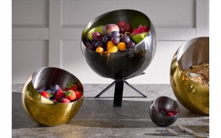 Stojak bufetowy czarny 8 cm Star