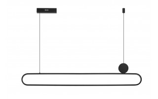 NICODEMO PENDANT CCT DIMM BK + REMOTE CONTROL