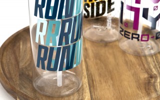 Bidon ze słomką 700 ml Cool 13905 RUN