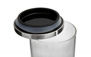 Pojemnik szklany z pokrywą na produkty sypkie 0,7 L Kimi