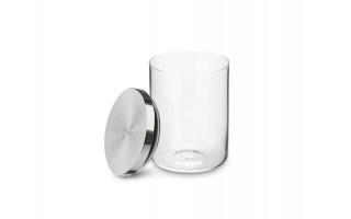 Pojemnik szklany z pokrywą na produkty sypkie 0,7 L Kimi