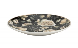 Zestaw 2 filiżanek 220 ml English Roses Black