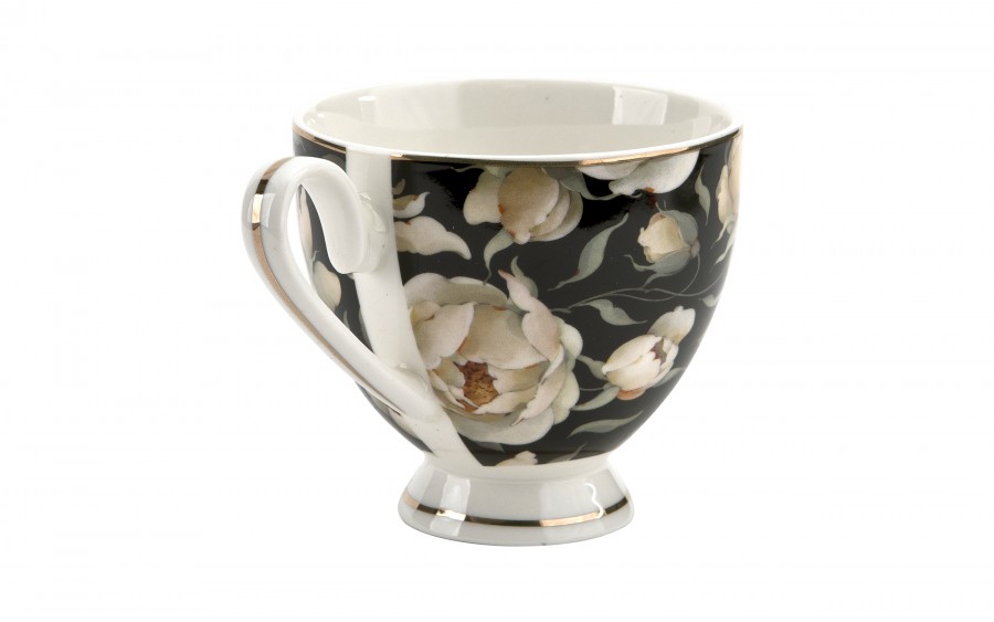 Zestaw 2 filiżanek 220 ml English Roses Black