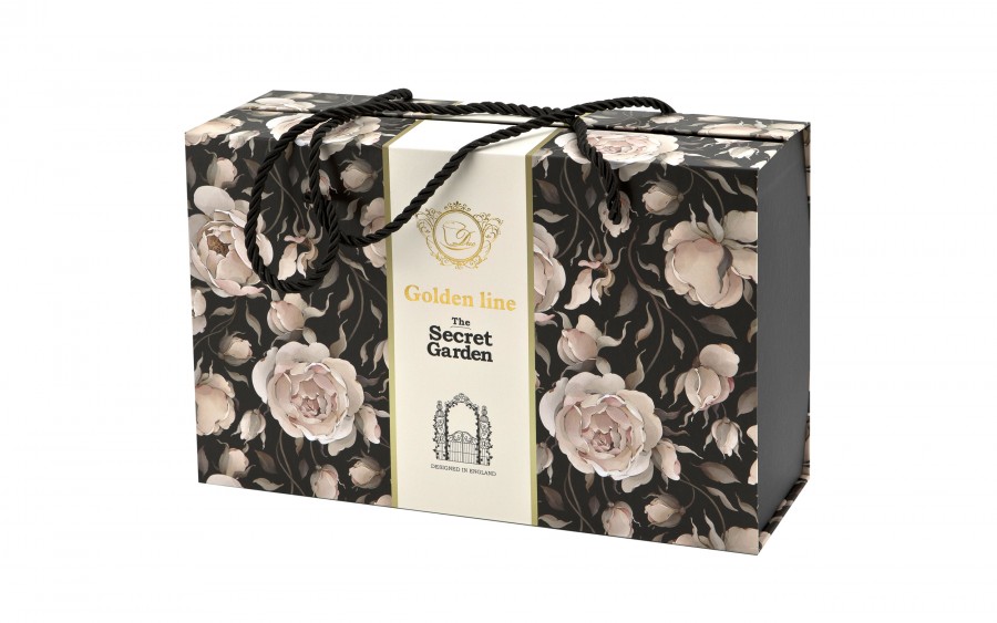 Zestaw 2 filiżanek 220 ml English Roses Black