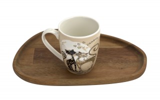 Kubek porcelanowy 360 ml Koty wzór 2
