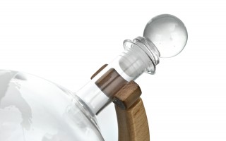 Karafka 600 ml z ozdobną łódką
