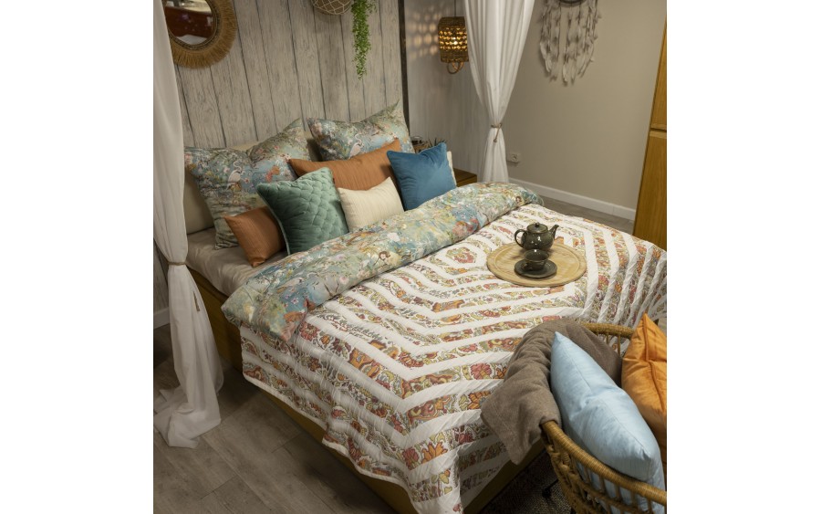 Narzuta Kaftan 235x270 cm pomarańczowa 443 14