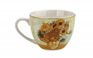 Filiżanka porcelanowa 250 ml + spodek Sunflowers