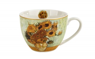 Filiżanka porcelanowa 250 ml + spodek Sunflowers