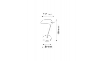 Lampka Gabinetowa E27 Banker